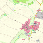 Staatsbetrieb Geobasisinformation und Vermessung Sachsen Großbardau, Grimma, Stadt (1:10,000 scale) digital map