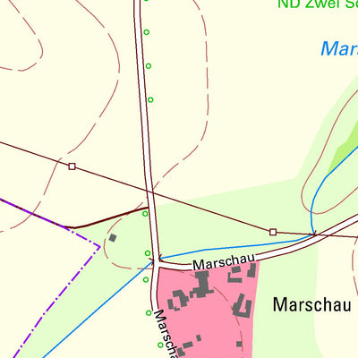 Staatsbetrieb Geobasisinformation und Vermessung Sachsen Großdobritz, Niederau (1:10,000 scale) digital map