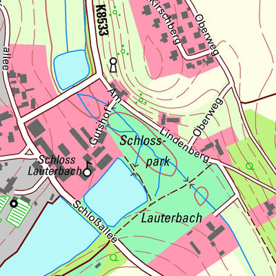 Staatsbetrieb Geobasisinformation und Vermessung Sachsen Großdobritz, Niederau (1:10,000 scale) digital map