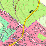 Staatsbetrieb Geobasisinformation und Vermessung Sachsen Großerkmannsdorf, Radeberg, Stadt (1:10,000 scale) digital map