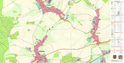 Staatsbetrieb Geobasisinformation und Vermessung Sachsen Großharthau, Großharthau (1:10,000 scale) digital map