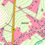 Staatsbetrieb Geobasisinformation und Vermessung Sachsen Großhartmannsdorf, Großhartmannsdorf (1:10,000 scale) digital map