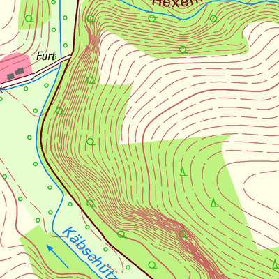 Staatsbetrieb Geobasisinformation und Vermessung Sachsen Großkagen, Käbschütztal (1:10,000 scale) digital map