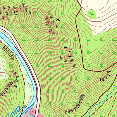 Staatsbetrieb Geobasisinformation und Vermessung Sachsen Großrückerswalde, Großrückerswalde (1:10,000 scale) digital map