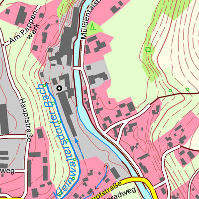 Staatsbetrieb Geobasisinformation und Vermessung Sachsen Großschirma, Großschirma, Stadt (1:10,000 scale) digital map