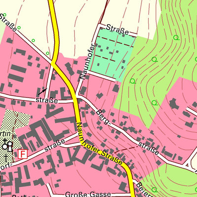 Staatsbetrieb Geobasisinformation und Vermessung Sachsen Großsteinberg, Parthenstein (1:10,000 scale) digital map