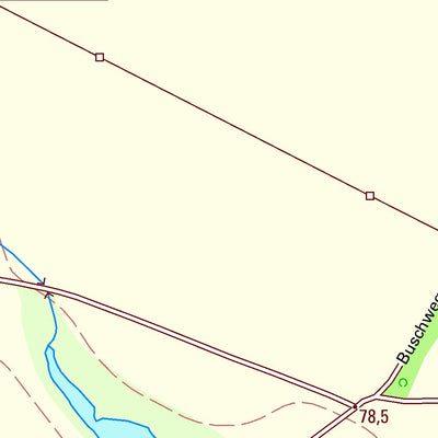 Staatsbetrieb Geobasisinformation und Vermessung Sachsen Großtreben, Beilrode 1 (1:10,000 scale) digital map