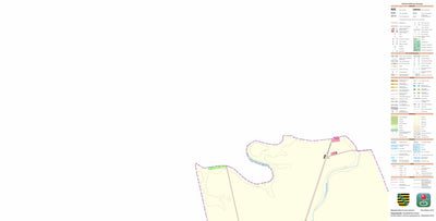Staatsbetrieb Geobasisinformation und Vermessung Sachsen Großtreben, Beilrode 2 (1:10,000 scale) digital map