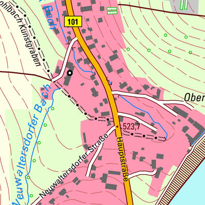 Staatsbetrieb Geobasisinformation und Vermessung Sachsen Großwaltersdorf, Eppendorf (1:10,000 scale) digital map