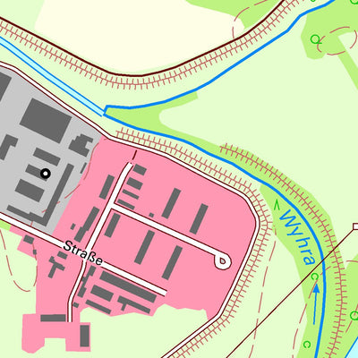 Staatsbetrieb Geobasisinformation und Vermessung Sachsen Großzössen, Neukieritzsch (1:10,000 scale) digital map