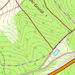 Staatsbetrieb Geobasisinformation und Vermessung Sachsen Grüna, Chemnitz, Stadt (1:10,000 scale) digital map