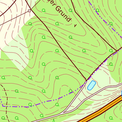 Staatsbetrieb Geobasisinformation und Vermessung Sachsen Grüna, Chemnitz, Stadt (1:10,000 scale) digital map