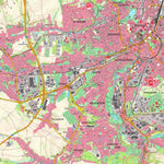 Staatsbetrieb Geobasisinformation und Vermessung Sachsen Grüna, Chemnitz, Stadt (1:25,000 scale) digital map