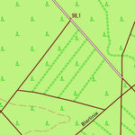 Staatsbetrieb Geobasisinformation und Vermessung Sachsen Gruna, Laußig (1:10,000 scale) digital map