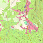 Staatsbetrieb Geobasisinformation und Vermessung Sachsen Grünbach, Grünbach (1:10,000 scale) digital map