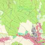 Staatsbetrieb Geobasisinformation und Vermessung Sachsen Grünhain, Grünhain-Beierfeld, Stadt (1:10,000 scale) digital map