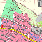 Staatsbetrieb Geobasisinformation und Vermessung Sachsen Grünhain, Grünhain-Beierfeld, Stadt (1:10,000 scale) digital map
