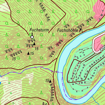 Staatsbetrieb Geobasisinformation und Vermessung Sachsen Grünhainichen, Grünhainichen (1:10,000 scale) digital map