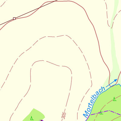 Staatsbetrieb Geobasisinformation und Vermessung Sachsen Grünlichtenberg, Kriebstein (1:10,000 scale) digital map