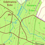 Staatsbetrieb Geobasisinformation und Vermessung Sachsen Grünlichtenberg, Kriebstein (1:10,000 scale) digital map
