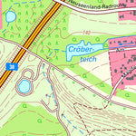 Staatsbetrieb Geobasisinformation und Vermessung Sachsen Güldengossa, Großpösna (1:10,000 scale) digital map