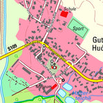Staatsbetrieb Geobasisinformation und Vermessung Sachsen Guttau, Malschwitz (1:10,000 scale) digital map