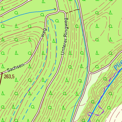Staatsbetrieb Geobasisinformation und Vermessung Sachsen Hagenwerder, Görlitz, Stadt (1:10,000 scale) digital map