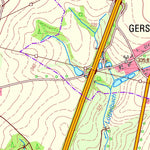 Staatsbetrieb Geobasisinformation und Vermessung Sachsen Hainichen, Hainichen, Stadt (1:25,000 scale) digital map