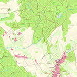Staatsbetrieb Geobasisinformation und Vermessung Sachsen Hallbach, Olbernhau, Stadt (1:10,000 scale) digital map