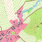 Staatsbetrieb Geobasisinformation und Vermessung Sachsen Hallbach, Olbernhau, Stadt (1:10,000 scale) digital map