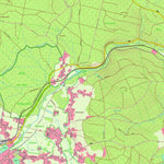 Staatsbetrieb Geobasisinformation und Vermessung Sachsen Hammerbrücke, Muldenhammer (1:10,000 scale) digital map
