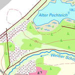 Staatsbetrieb Geobasisinformation und Vermessung Sachsen Hammerstadt, Rietschen (1:10,000 scale) digital map