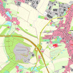 Staatsbetrieb Geobasisinformation und Vermessung Sachsen Hartmannsdorf, Hartmannsdorf (1:10,000 scale) digital map
