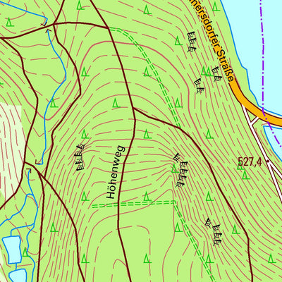 Staatsbetrieb Geobasisinformation und Vermessung Sachsen Hartmannsdorf, Hartmannsdorf-Reichenau (1:10,000 scale) digital map