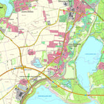 Staatsbetrieb Geobasisinformation und Vermessung Sachsen Hartmannsdorf-Knautnaundorf, Leipzig, Stadt (1:25,000 scale) digital map