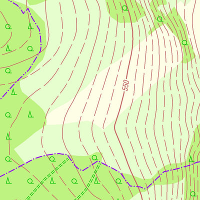 Staatsbetrieb Geobasisinformation und Vermessung Sachsen Heinersgrün, Weischlitz (1:10,000 scale) digital map