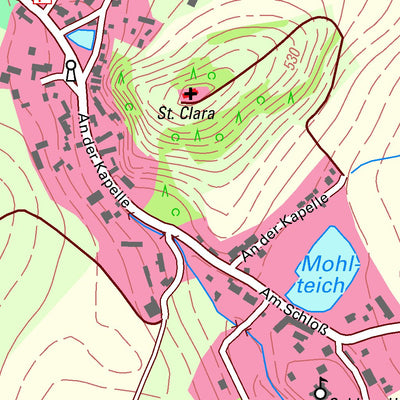 Staatsbetrieb Geobasisinformation und Vermessung Sachsen Heinersgrün, Weischlitz (1:10,000 scale) digital map