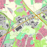 Staatsbetrieb Geobasisinformation und Vermessung Sachsen Heiterblick, Leipzig, Stadt (1:10,000 scale) digital map