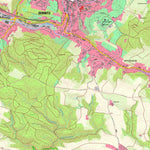 Staatsbetrieb Geobasisinformation und Vermessung Sachsen Hertigswalde, Sebnitz, Stadt (1:10,000 scale) digital map