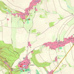 Staatsbetrieb Geobasisinformation und Vermessung Sachsen Hilmersdorf, Wolkenstein, Stadt (1:10,000 scale) digital map