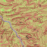 Staatsbetrieb Geobasisinformation und Vermessung Sachsen Hinterhermsdorf, Sebnitz, Stadt (1:25,000 scale) digital map