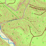 Staatsbetrieb Geobasisinformation und Vermessung Sachsen Hinterhermsdorf, Sebnitz, Stadt 2 (1:10,000 scale) digital map
