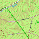 Staatsbetrieb Geobasisinformation und Vermessung Sachsen Hirschsprung, Altenberg, Stadt (1:10,000 scale) digital map