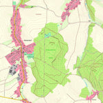 Staatsbetrieb Geobasisinformation und Vermessung Sachsen Höckendorf, Klingenberg (1:10,000 scale) digital map