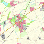 Staatsbetrieb Geobasisinformation und Vermessung Sachsen Hof, Naundorf (1:10,000 scale) digital map