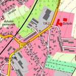 Staatsbetrieb Geobasisinformation und Vermessung Sachsen Hof, Naundorf (1:10,000 scale) digital map
