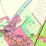 Staatsbetrieb Geobasisinformation und Vermessung Sachsen Hof, Naundorf (1:10,000 scale) digital map