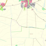 Staatsbetrieb Geobasisinformation und Vermessung Sachsen Hohenossig, Krostitz (1:10,000 scale) digital map