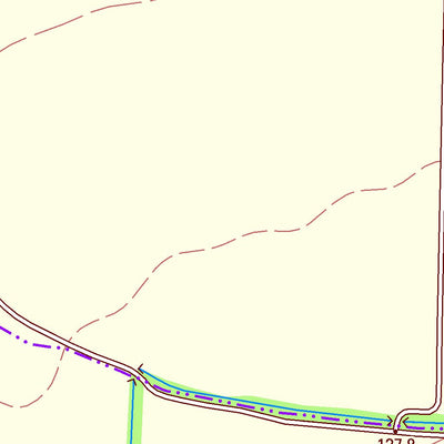 Staatsbetrieb Geobasisinformation und Vermessung Sachsen Hohenossig, Krostitz (1:10,000 scale) digital map