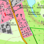 Staatsbetrieb Geobasisinformation und Vermessung Sachsen Hohenprießnitz, Zschepplin (1:10,000 scale) digital map